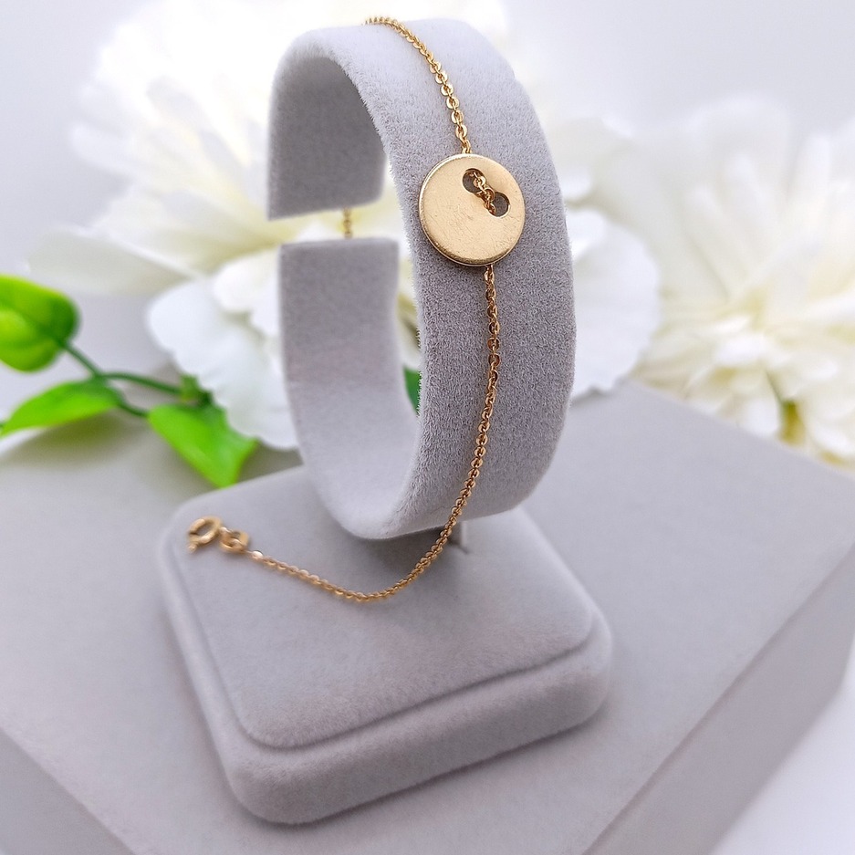 Złota bransoletka p.585/1,36g