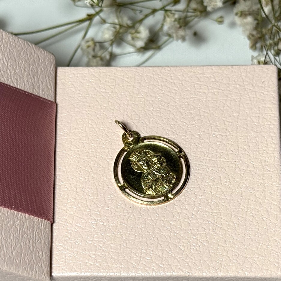 Złota zawieszka p.585/1,72g