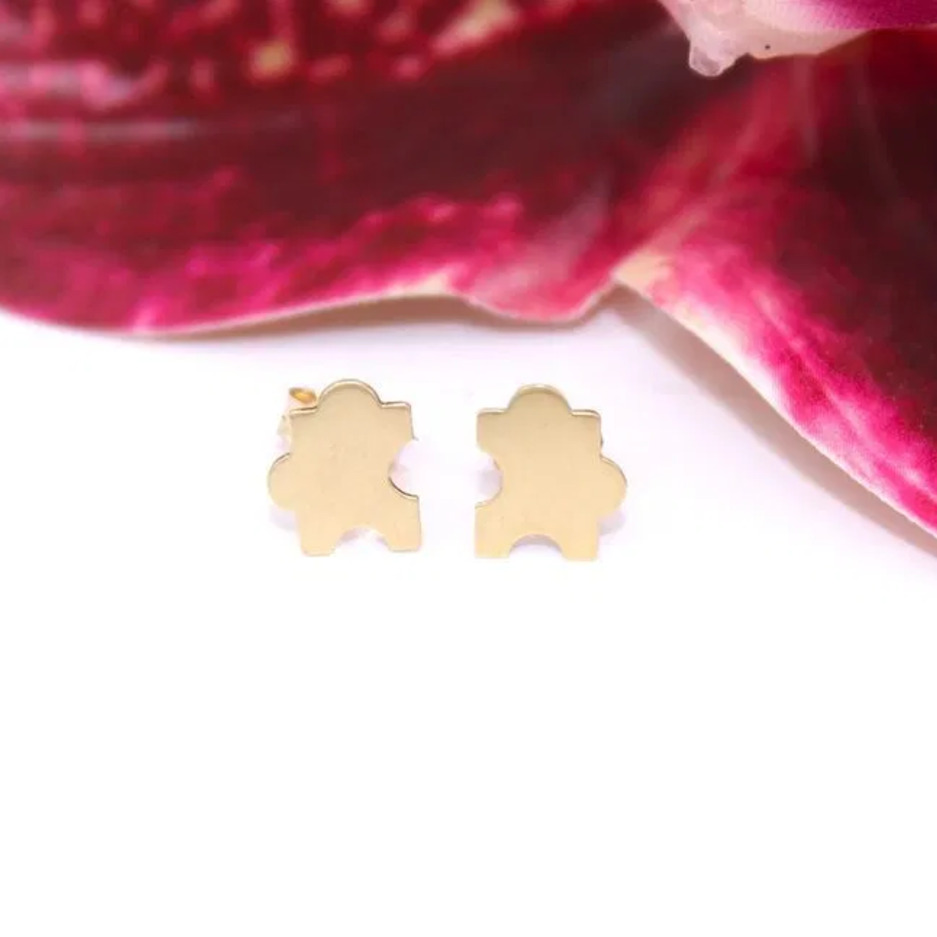 Złote kolczyki p.585/0,78g