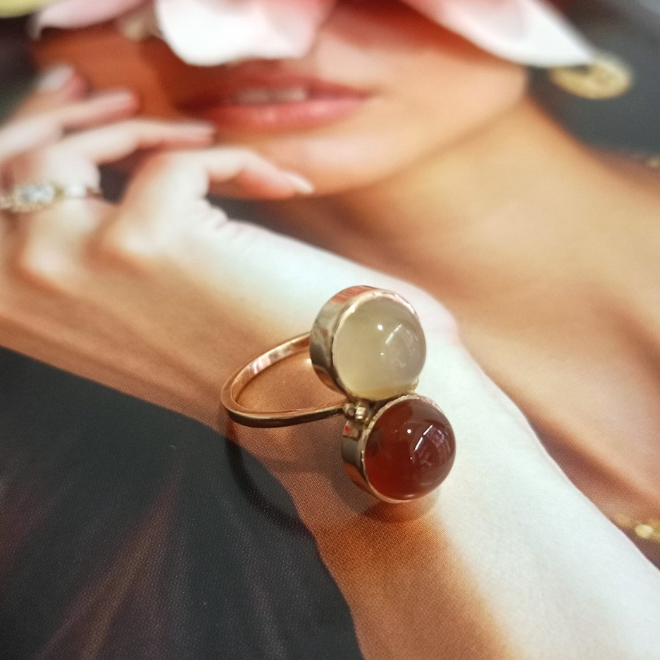 Złoty pierścionek p.585/3,51g