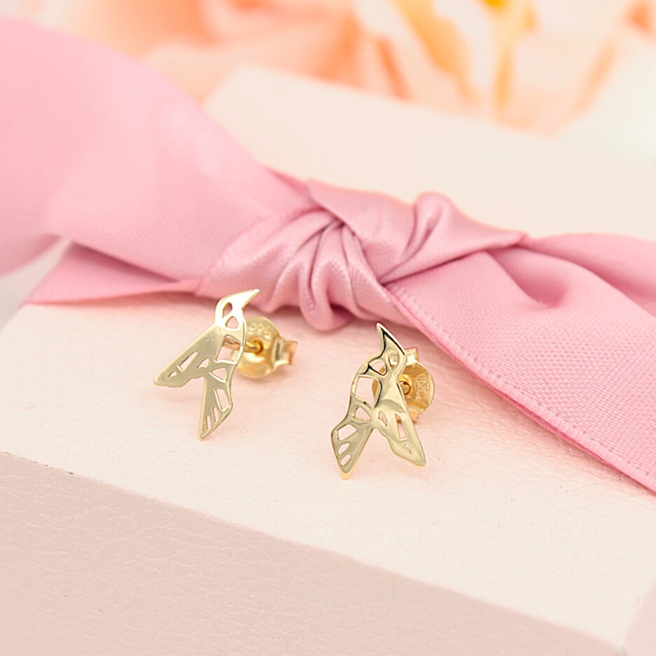 Złote kolczyki p.585/0,65g 