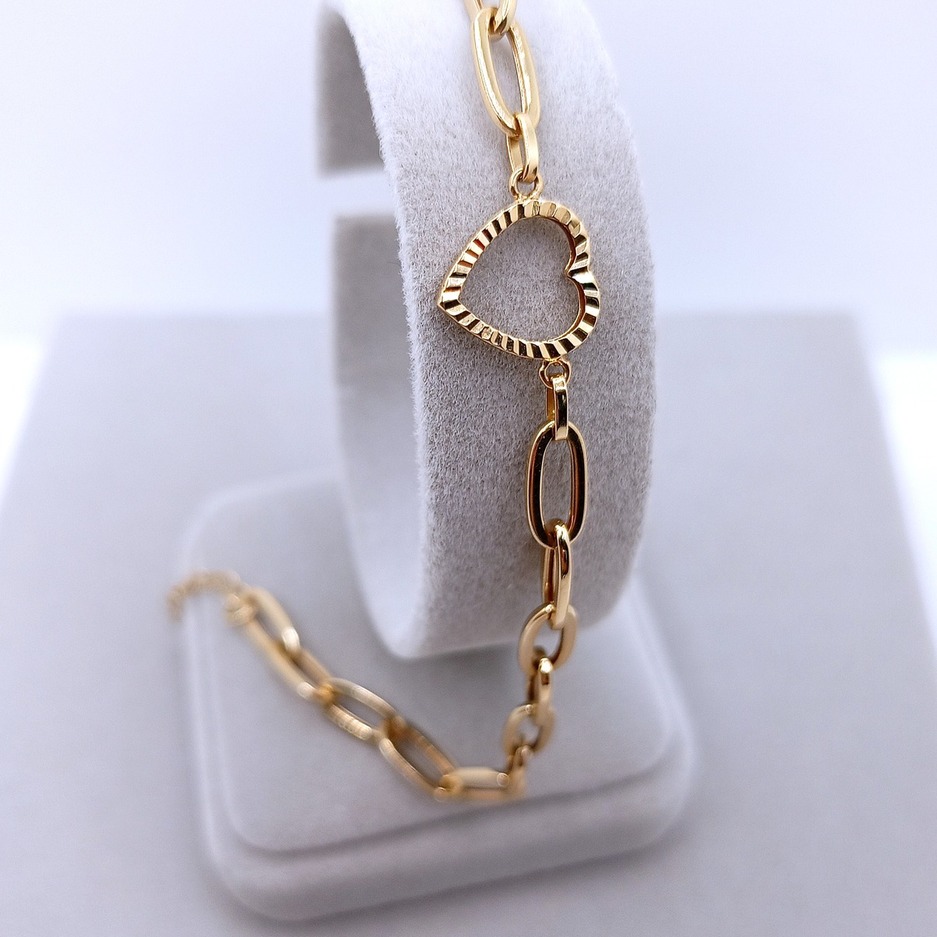 Złota bransoletka p.585/2,38g