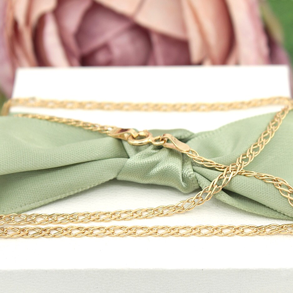 Złoty łańcuszek p.585/2,35g