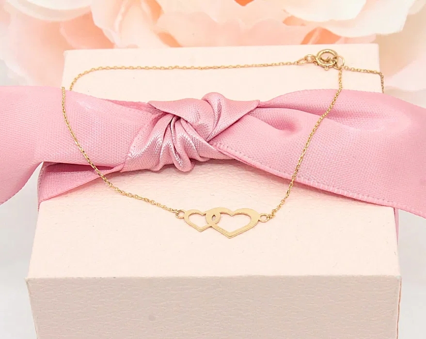 Złota bransoletka p.585/0,43g