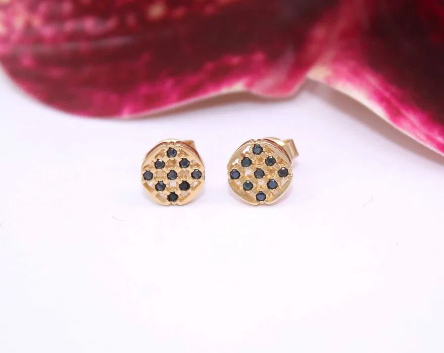 Złote kolczyki p.585/1,41g