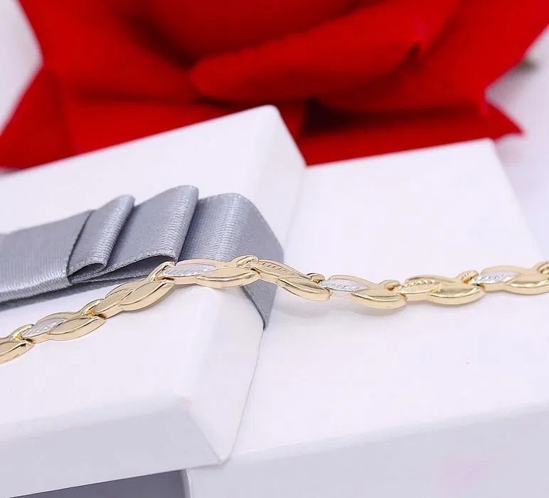 Złota bransoletka p.585/5,01g