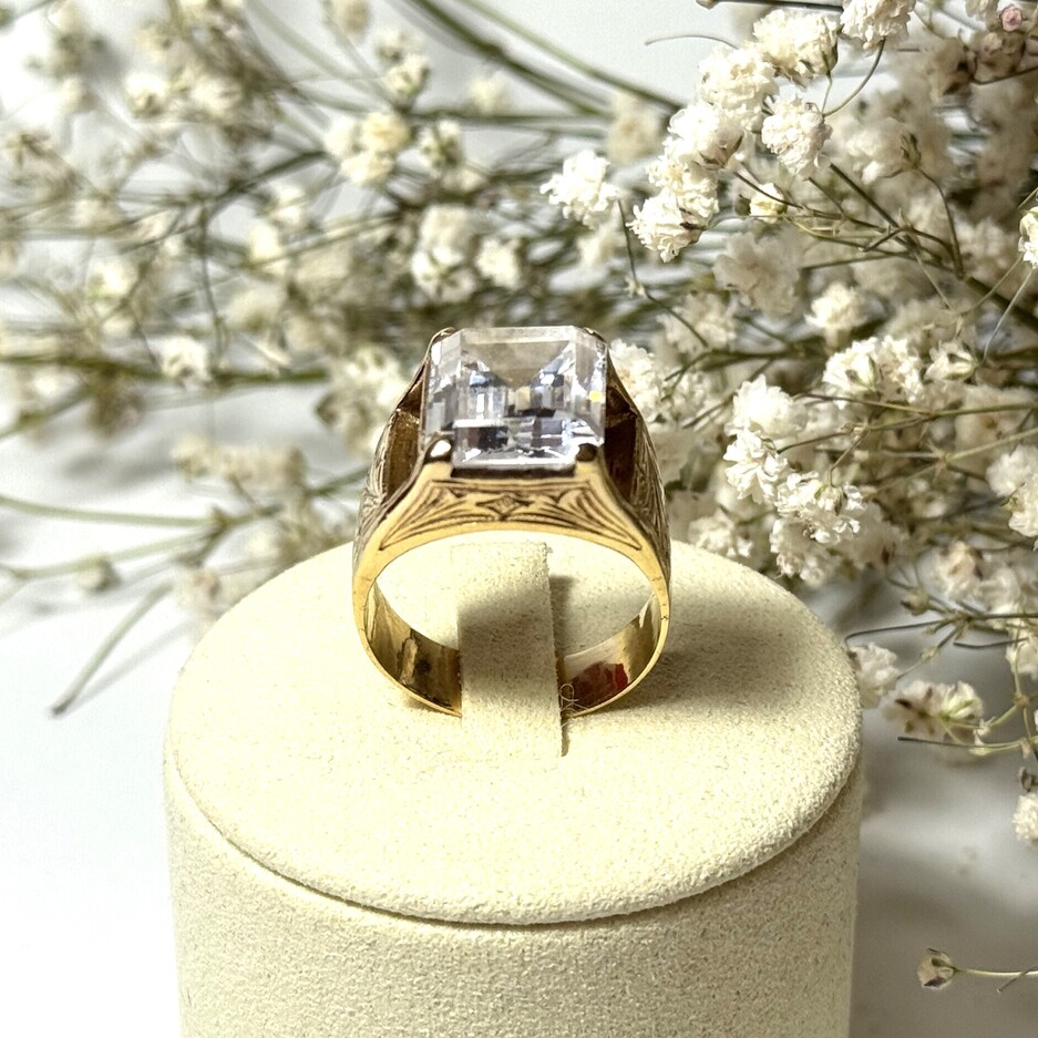 Złoty pierścionek p.585/15,44g