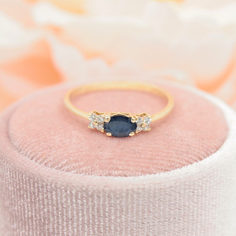 Złoty pierścionek p.585/1,40g