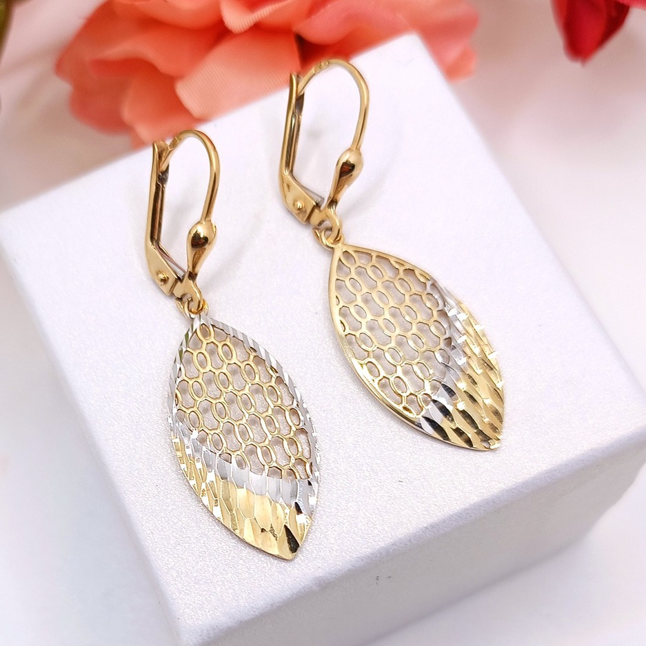 Złote kolczyki p.585/2,23g