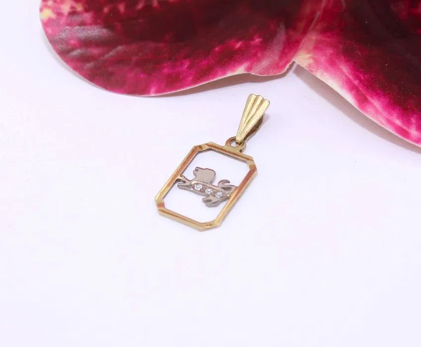 Złota zawieszka p.585/0,94g