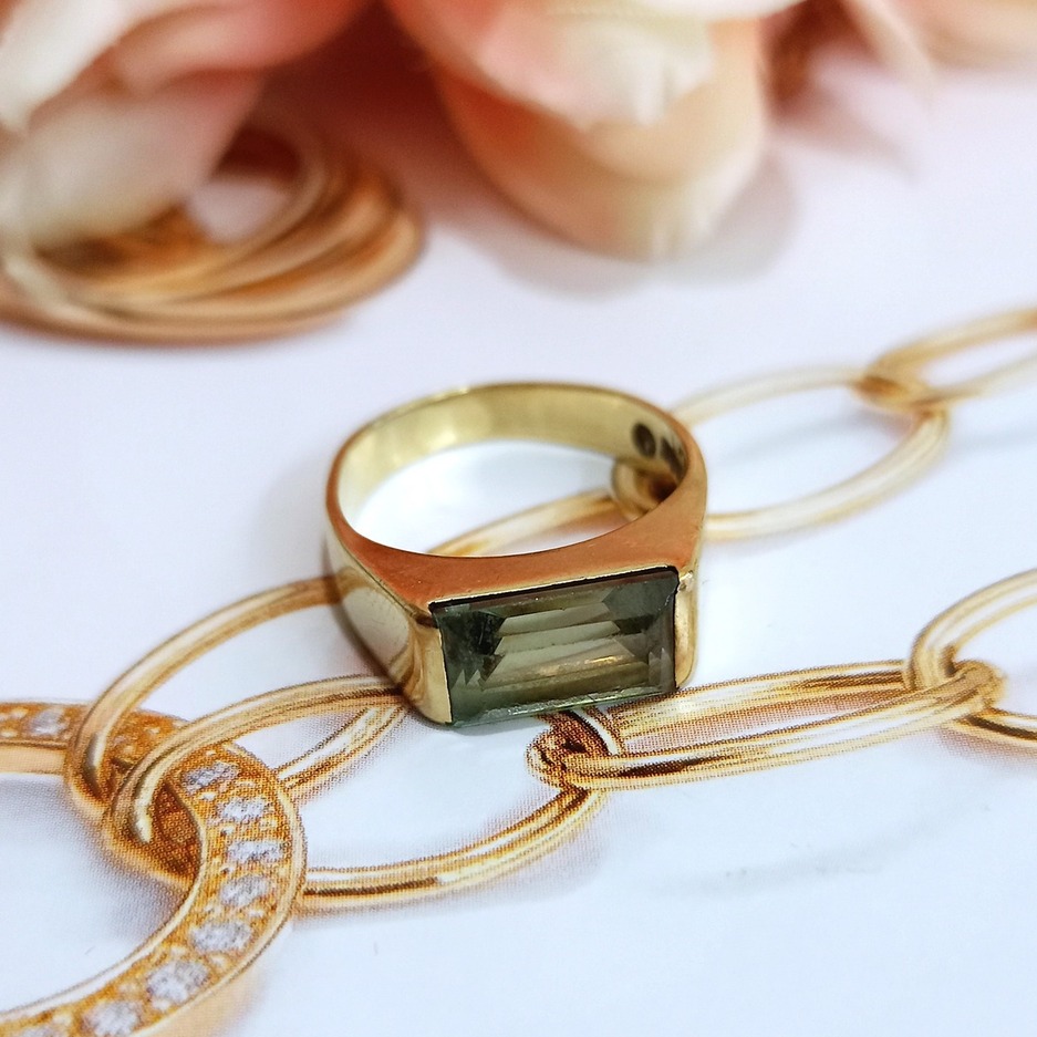 Złoty pierścionek p.333/3,78g