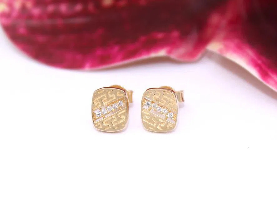 Złote kolczyki p.585/1,20g