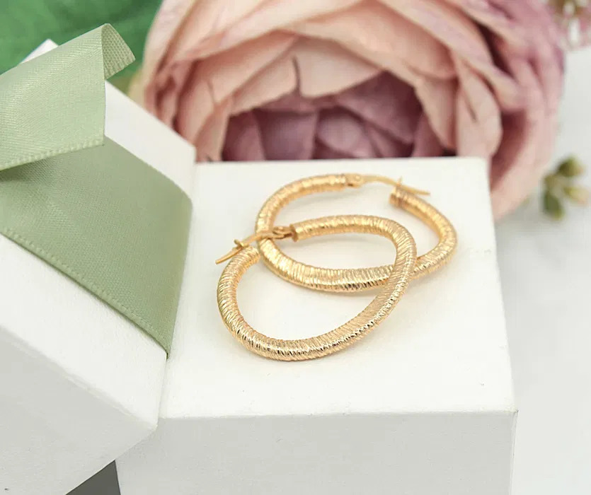 Złote kolczyki p.585/2,81g