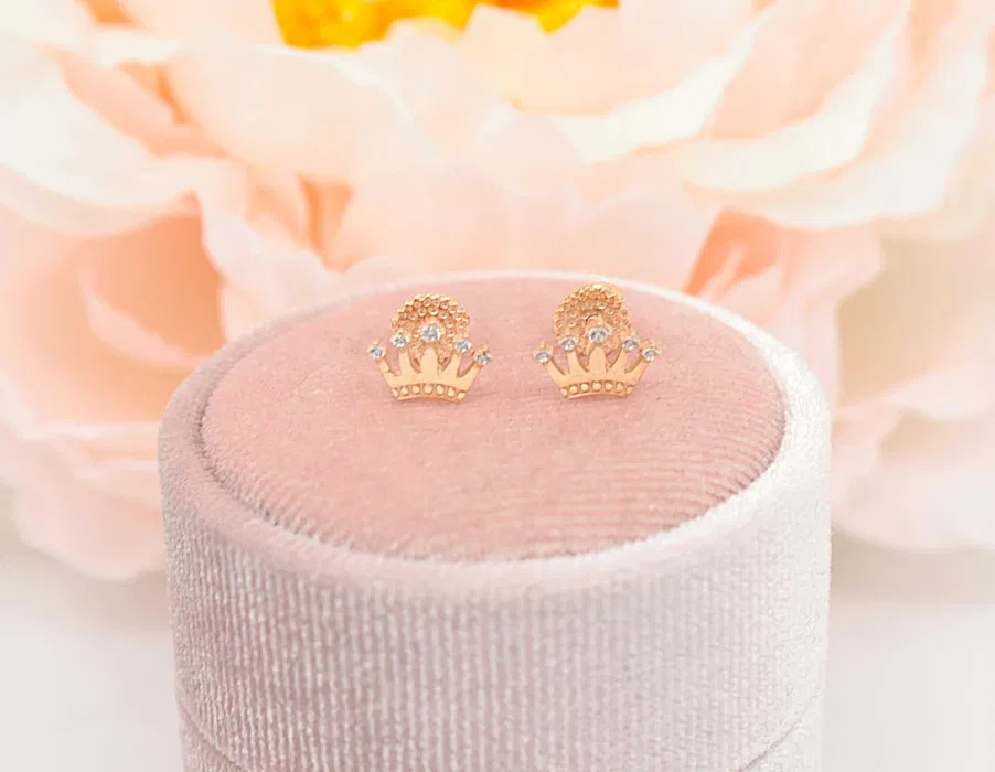 Złote kolczyki p.585/1,31g