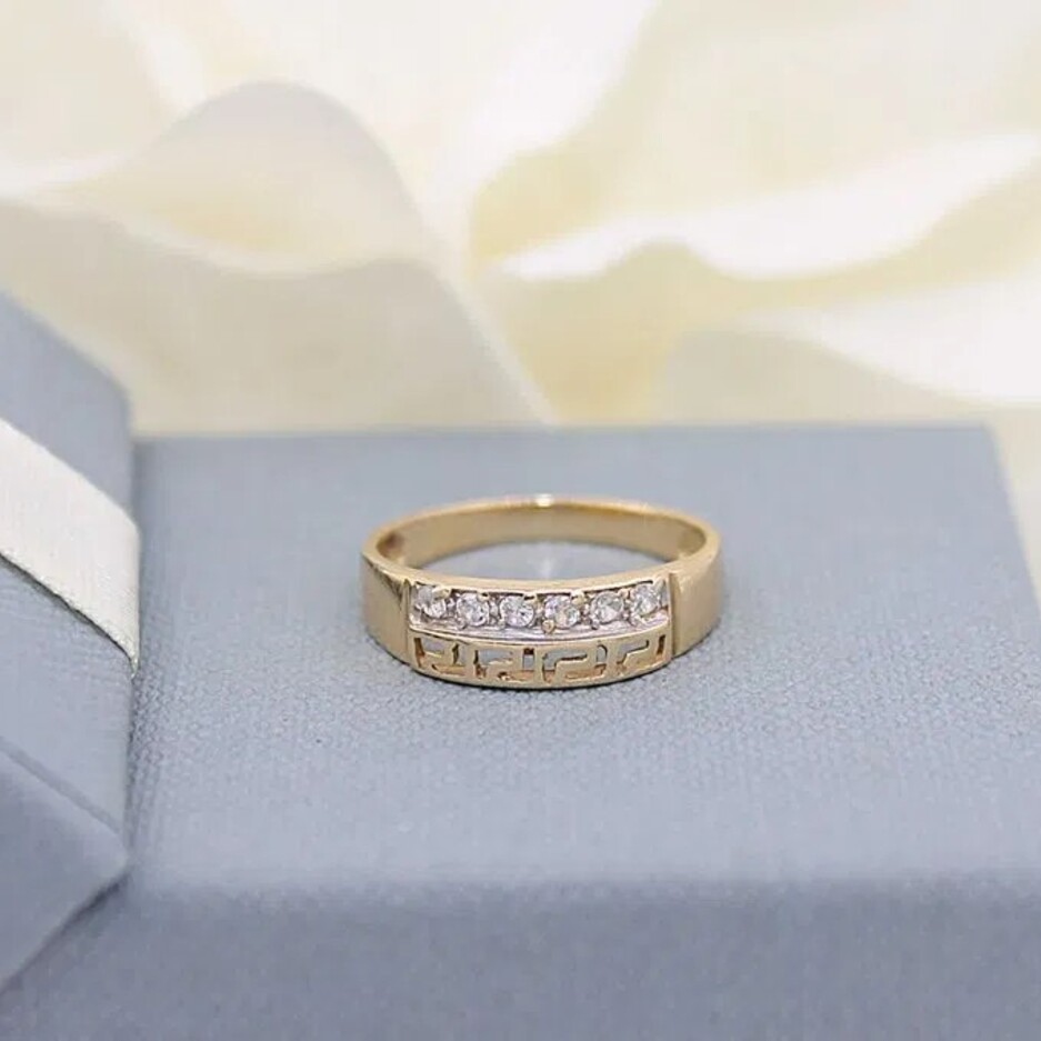 Złoty pierścionek p.585/2,00g