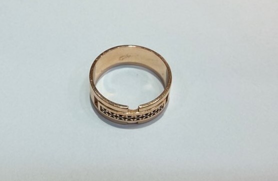 1 AUKCJA P777/26 złoto używane 4,35g /14K