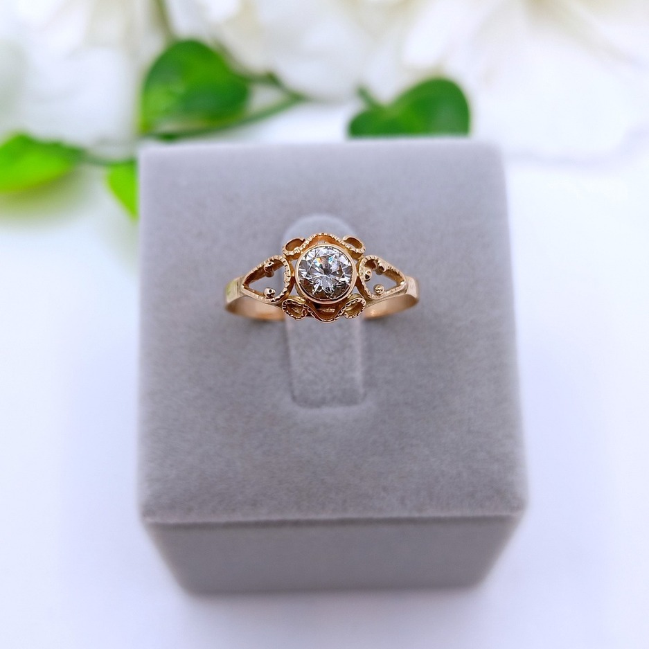 Złoty pierścionek p.583/1,33g