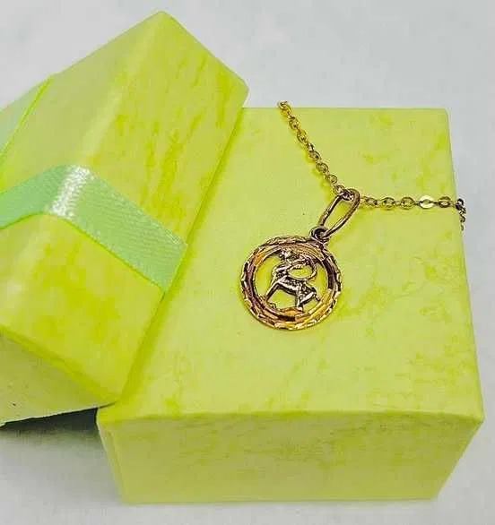 Złota zawieszka p.585/0,81g