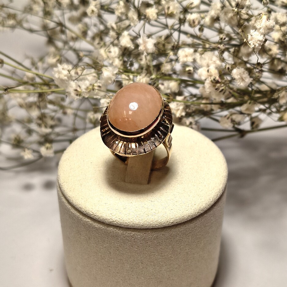 Złoty pierścionek p.585/7,99g